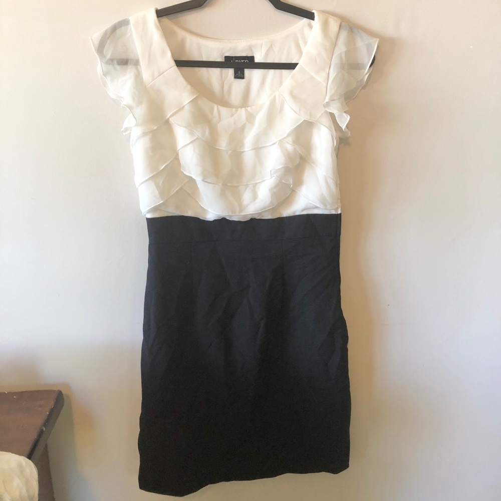 A. Byer bodycon Ruffle Dress